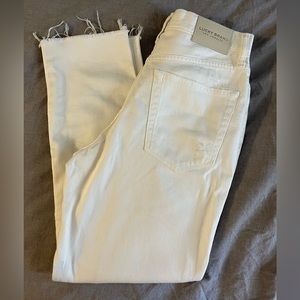 BRAND NEW Lucky Brand High-rise White Jeans